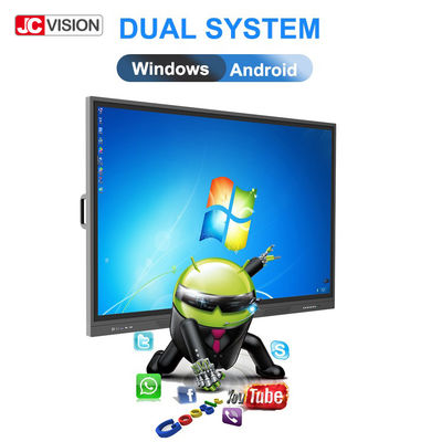 86" 4K डिजिटल 20 पॉइंट्स टच OLED डिस्प्ले OPS कॉन्फ्रेंस इंटरैक्टिव व्हाइटबोर्ड
