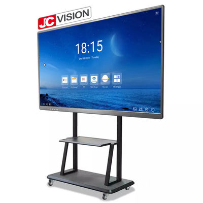 JCVISION 75 इंच प्रोजेक्टर इंटरैक्टिव व्हाइटबोर्ड डिजिटल व्हाइटबोर्ड शिक्षण के लिए
