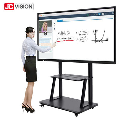 110" जेसीविजन 4k टच स्क्रीन स्मार्ट बोर्ड क्लास टीचिंग