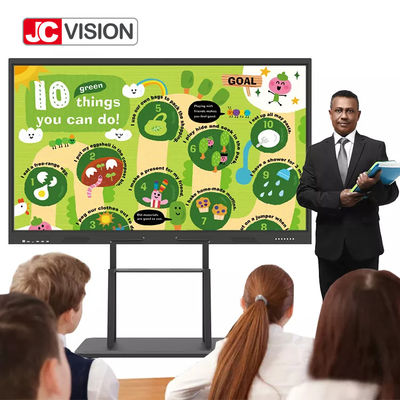 JCVISION 55 - 110 इंच 4K अल्ट्रा स्मार्ट एजुकेशन बोर्ड 4 + 64GB एंड्रॉयड 11.0