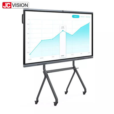 JCVISION सम्मेलन इंटरैक्टिव व्हाइटबोर्ड एलईडी हाई रेजोल्यूशन टच स्क्रीन