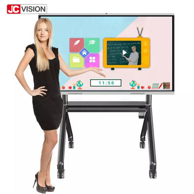 JCVISION कक्षा इंटरैक्टिव स्मार्टबोर्ड 86 इंच एंड्रॉइड ऑपरेटिंग सिस्टम के साथ