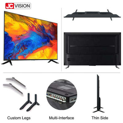जेसीविजन 75 इंच 4K क्रिस्टल UHD HDR 2060P LED स्मार्ट टीवी टेलीविजन 65 इंच 32 इंच स्मार्ट वाईफाई के साथ