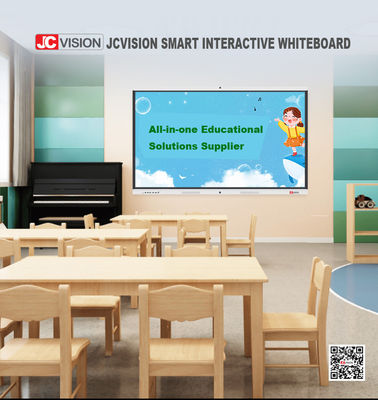 JCVISION इंटरैक्टिव स्मार्ट बोर्ड ऑल-इन-वन सॉल्यूशन क्लासरूम टीचिंग IR टच