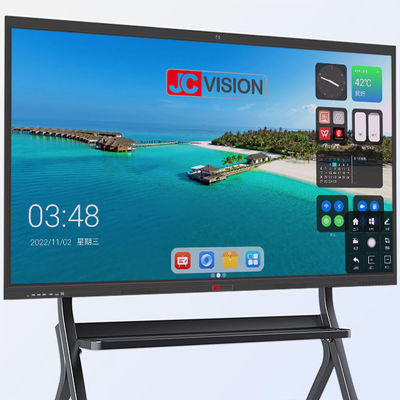 JCVISION इंटरैक्टिव स्मार्ट बोर्ड ऑल-इन-वन सॉल्यूशन क्लासरूम टीचिंग IR टच