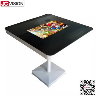 JCVISION 21.5 इंच ऑर्डर कॉफी शॉप टच स्क्रीन के साथ जलरोधक स्क्रीन डिजिटल गेमिंग टेबल