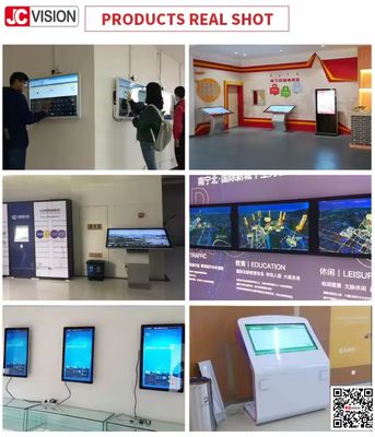 JCvision स्पेस इंडोर डिजिटल साइनेज डिस्प्ले 1920 x 1080 फुल HD रिज़ॉल्यूशन CMS के साथ