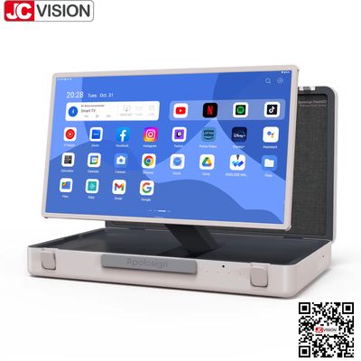 JCVISION 27" बटुआ मॉनिटर टच स्क्रीन एंड्रॉयड 12 सिस्टम स्मार्ट स्क्रीन बैग