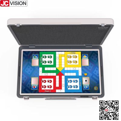 JCVISION 27" बटुआ मॉनिटर टच स्क्रीन एंड्रॉयड 12 सिस्टम स्मार्ट स्क्रीन बैग