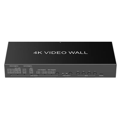 JCVISION 4K वीडियो JCVISION वॉल HDMI2.0 मैट्रिक्स 2 इन 4 आउट के साथ 2X2 वीडियो वॉल आउटपुट स्व-अनुकूली एल / आर ऑडियो आउटपुट