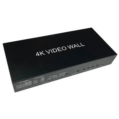 JCVISION 4K वीडियो JCVISION वॉल HDMI2.0 मैट्रिक्स 2 इन 4 आउट के साथ 2X2 वीडियो वॉल आउटपुट स्व-अनुकूली एल / आर ऑडियो आउटपुट