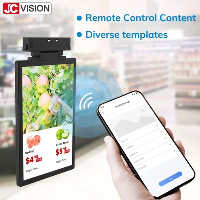 JCVISION स्थापित करने में आसान डिजिटल साइनेज डिस्प्ले इलेक्ट्रॉनिक शेल्फ लेबल एलसीडी डिस्प्ले टीएफटी प्रौद्योगिकी