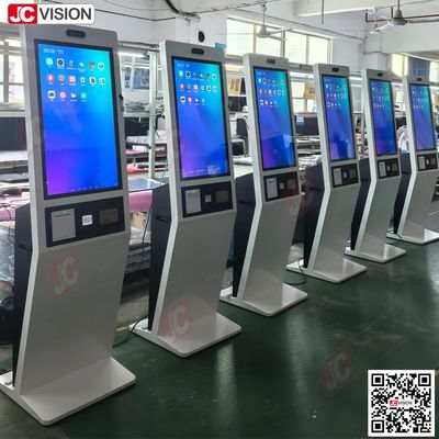 JCVISION 32 इंच चेकआउट स्व-भुगतान स्व-सेवा सूचना पूछताछ टर्मिनल कियोस्क