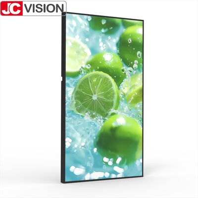 65" 4K UHD High Brightness Wall Light Box – 2000 nits, E-LED, Android 11 for Outdoor Retail & Public Spaces