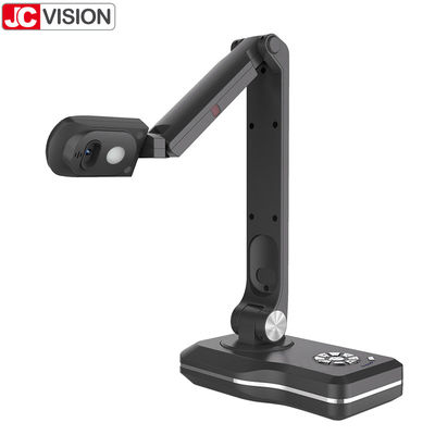 JCVISION 1/4" CMOS सर्वश्रेष्ठ पोर्टेबल बुक स्कैनर, 11LED दस्तावेज़ कैमरा स्कैनर