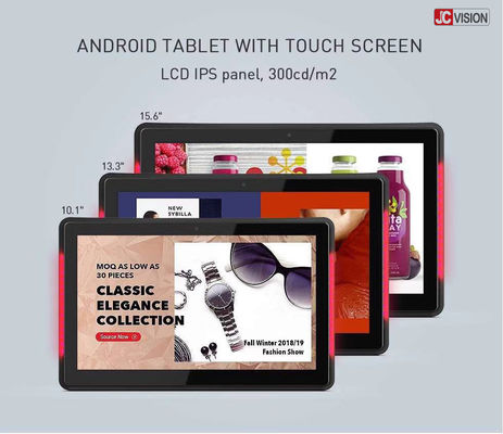 JCVISION मीटिंग रूम डिस्प्ले स्क्रीन 10.1 इंच NFC मीटिंग रूम डिजिटल साइनेज