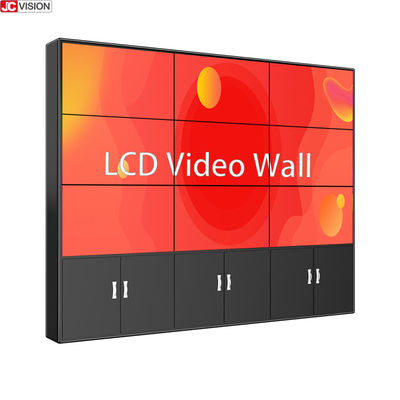 JCVISION 55 इंच वाणिज्यिक वर्टिकल वीडियो वॉल डिजिटल विज्ञापन एलसीडी स्क्रीन