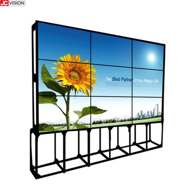 JCVISION 55 इंच वाणिज्यिक वर्टिकल वीडियो वॉल डिजिटल विज्ञापन एलसीडी स्क्रीन