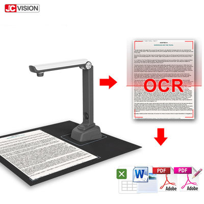 फोल्ड करने योग्य पोर्टेबल दस्तावेज़ स्कैनर OCR हाई स्पीड बुक स्कैनर SKD API डेमो