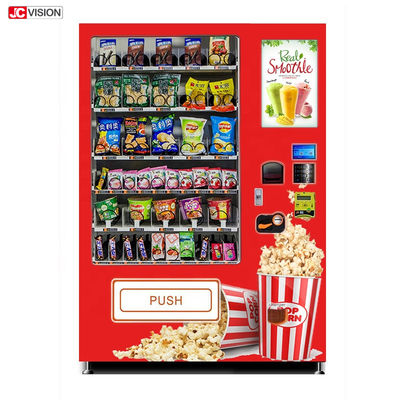 JCVISION स्वचालित वेंडिंग मशीन 22 इंच स्नैक और पेय वेंडिंग मशीन