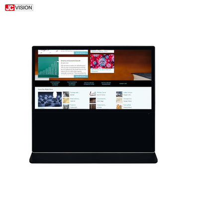 लैंडस्केप 3840x2160 86 इंच टच स्क्रीन एलसीडी कियोस्क Android4.2