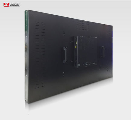 6.77M रंगीन एलसीडी वीडियो वॉल स्क्रीन 500cd/m2 एलसीएम Jcvision 55 इंच 0.88mm बेज़ेल
