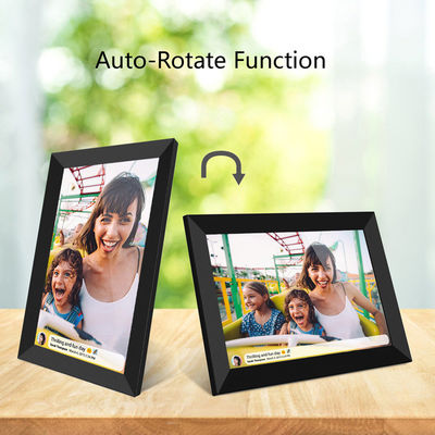 JCVISION JC-FRAME डिजिटल फोटो फ्रेम 10.1 इंच वाईफाई एंड्रॉइड फोटो वीडियो डिजिटल फोटो फ्रेम