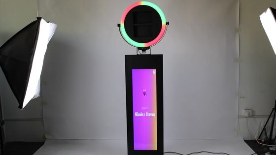 पोर्टेबल DIY आईपैड फोटो बूथ 360 डिग्री शूटिंग शादी की पार्टी के लिए
