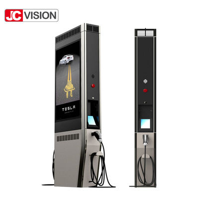 JCVISION आउटडोर डिजिटल साइनेज डिस्प्ले ई कार चार्जिंग स्टेशन के लिए पोस्टर