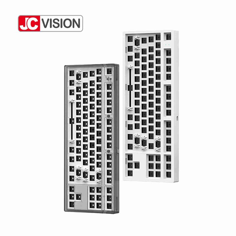 JCVISION टाइप सी मैकेनिकल FL Esports कीबोर्ड 87कीज कस्टम आरजीबी स्विच एल ई डी