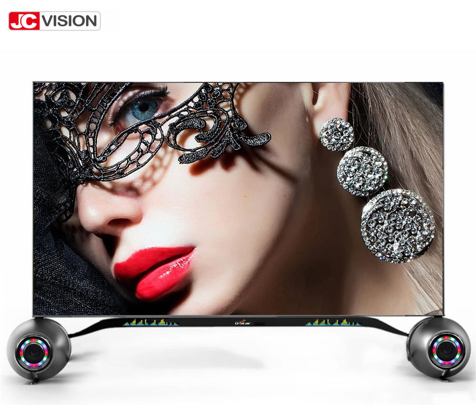 जेसीविजन 75 इंच 4K क्रिस्टल UHD HDR 2060P LED स्मार्ट टीवी टेलीविजन 65 इंच 32 इंच स्मार्ट वाईफाई के साथ