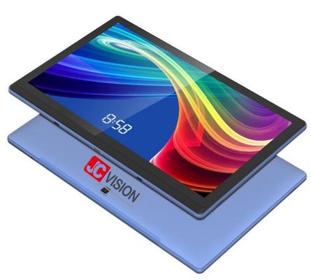 JCVISION 14 इंच कतार डिस्प्ले डिजिटल साइनेज FHD TP और 5V/2A USB चार्जर के साथ