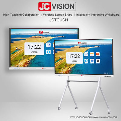 जेसीविजन इनडोर डिजिटल सिग्नेज डिस्प्ले 8GB/16GB हार्ड ड्राइव क्षमता और वॉयस कमांड सपोर्ट