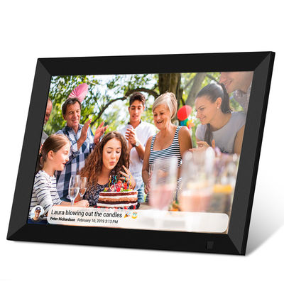 JCVISION JC-FRAME डिजिटल फोटो फ्रेम 10.1 इंच वाईफाई एंड्रॉइड फोटो वीडियो डिजिटल फोटो फ्रेम